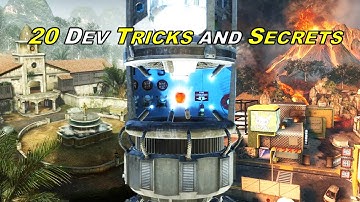 20 Dev Tricks and Secrets in Black Ops Multiplayer