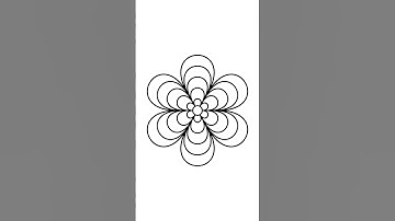 Adobe illustrator 2025 | Flower tutorial for beginners