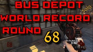 solo Bus depot joint world record round 68 bo2 zombies