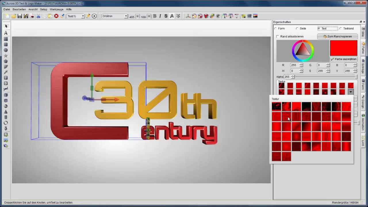 3d Logos Erstellen Aurora 3d Text Logo Maker Youtube