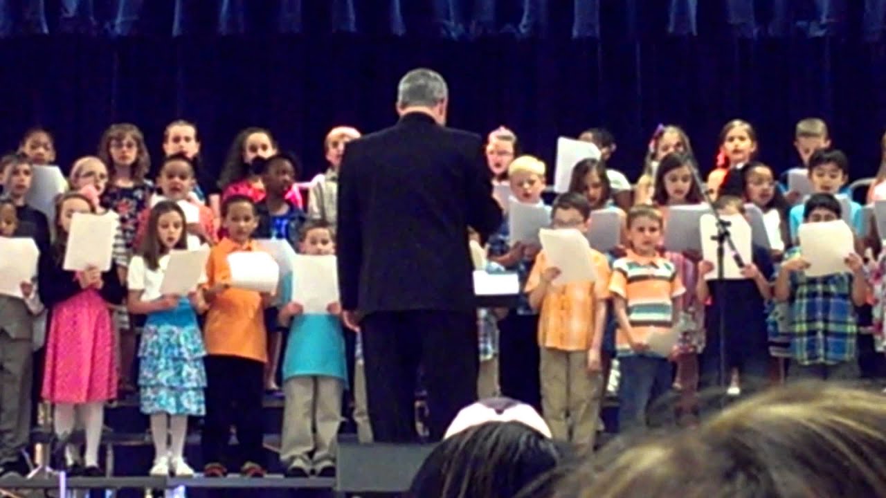 Eastampton, NJ Elementary Spring Concert 2013 2nd graders YouTube