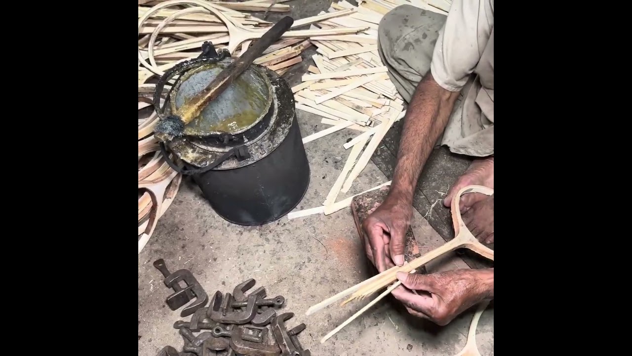 From Raw Wood to a Professional Badminton Racket – Amazing Craftsmanship