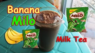 Milo Banana Milk Tea