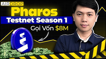 Hướng Dẫn Airdrop Pharos Testnet - Layer 1 Gọi Vốn $8M Từ Nhiều Quỹ Lớn !!!