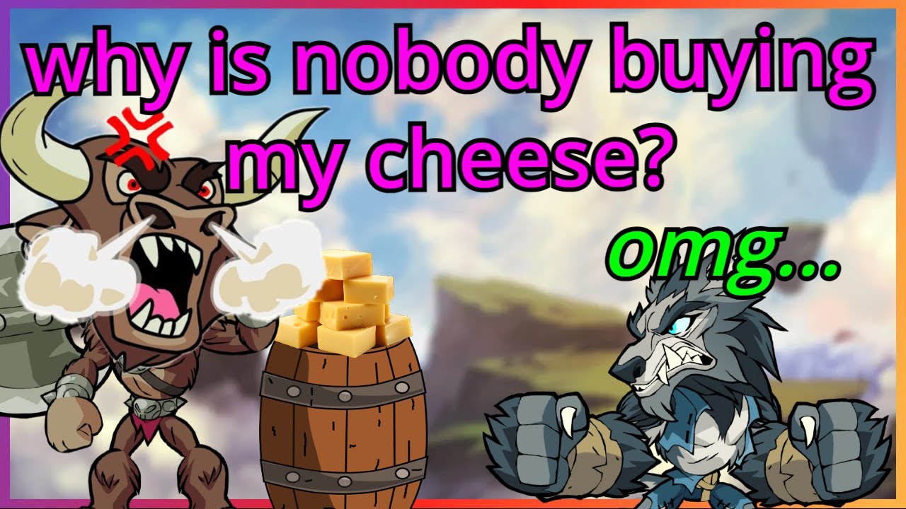 Squeaky Toys & The Cheese Salesman | Brawlhalla Funny Moments