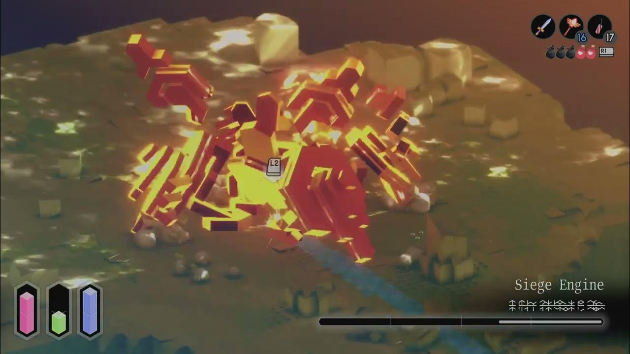 Tunic Siege Engine Boss Fight - YouTube