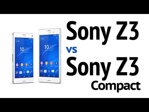Sony Z3 против Sony Z3 Compact / Sony Z3 vs Sony Z3 Compact. Честное сравнение двух Xperia