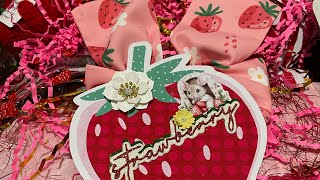 Strawberry swap happy mail unboxing from @jodimcnamara8662