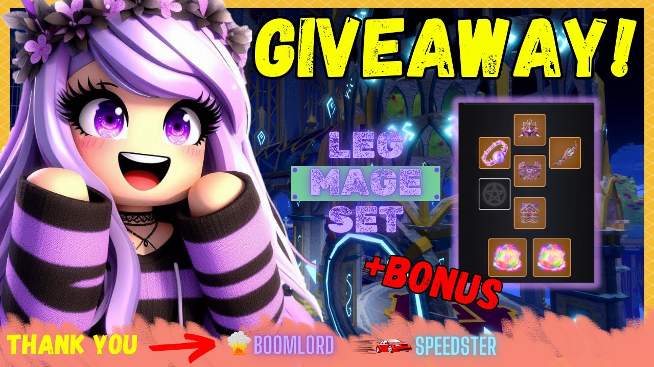 🎁Roblox // Fabled Legacy // Enter Stardust Citadel Mage Leg Giveaway ...