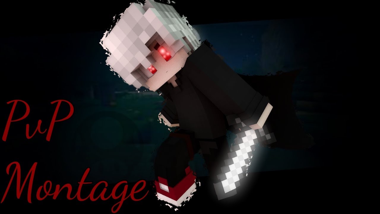 Pvp montage mcpe 15 10 seta nova skin nova intro venoss youtube