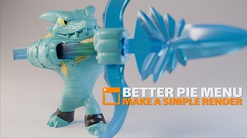 Better Pie Menus - Make a Simple Blender Render