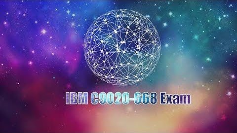 IBM-Certified-Specialist C9020-668 certification question dump