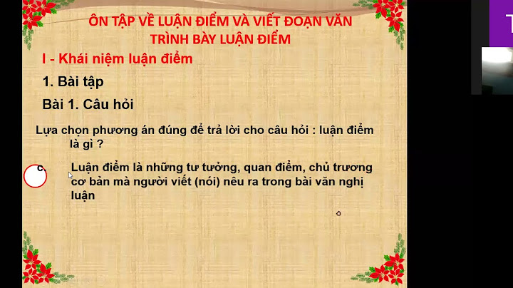 Ôn tập về luận điểm ngữ văn lớp 8 năm 2024