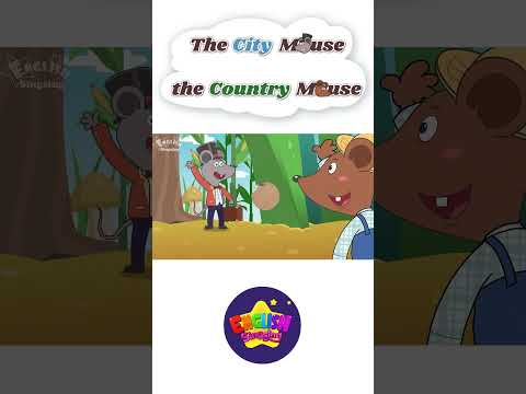 The City Mouse <strong>and</strong> the Country Mouse - Fairy <strong>tale</strong> - English Stories #shorts