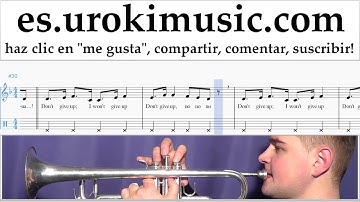 Tutorial de Trompeta Sia - The Greatest Clases Notas Parte#2 um-927