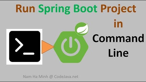 How to Run Spring Boot project in command line (CMD) with Maven