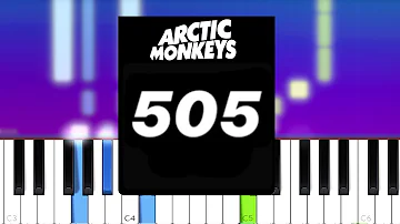 Arctic Monkeys - 505 (Piano Tutorial)