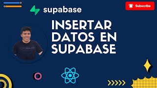 Como crear una Tabla e insertar datos en #supabase, usando buenas practicas.