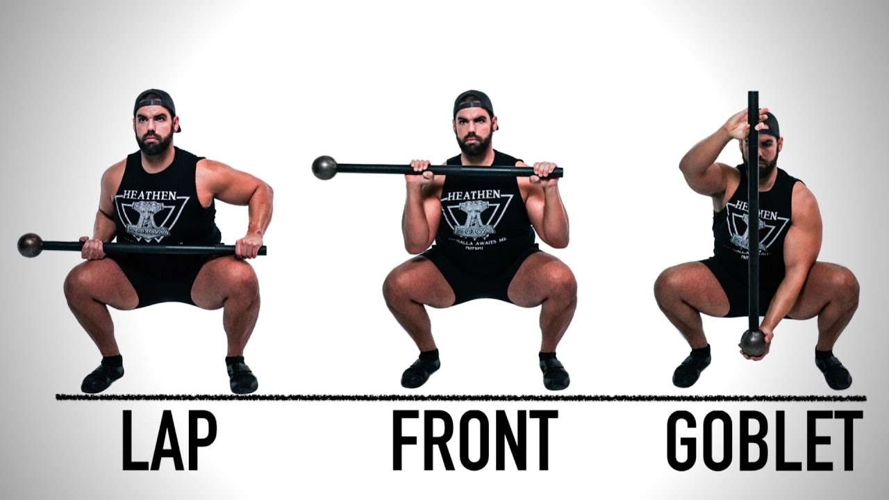 Steel Mace Squat Challenge YouTube
