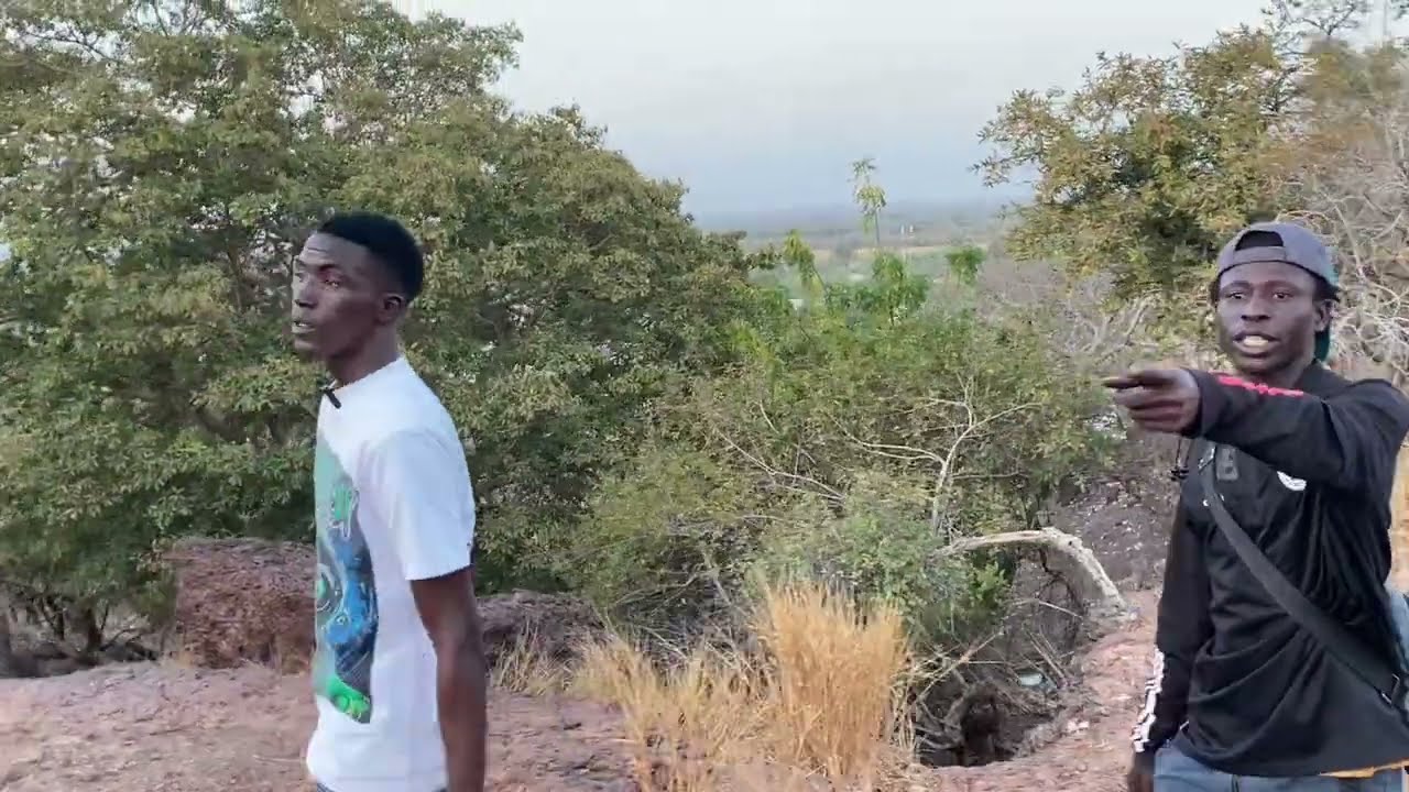 Bansang Climbing the Highest Hill in CRR​ The Best View in Central River Region The Gambia 🇬🇲 