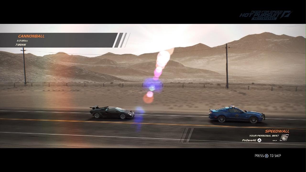 Cannonball Run Opening Scene in NFSHPR YouTube