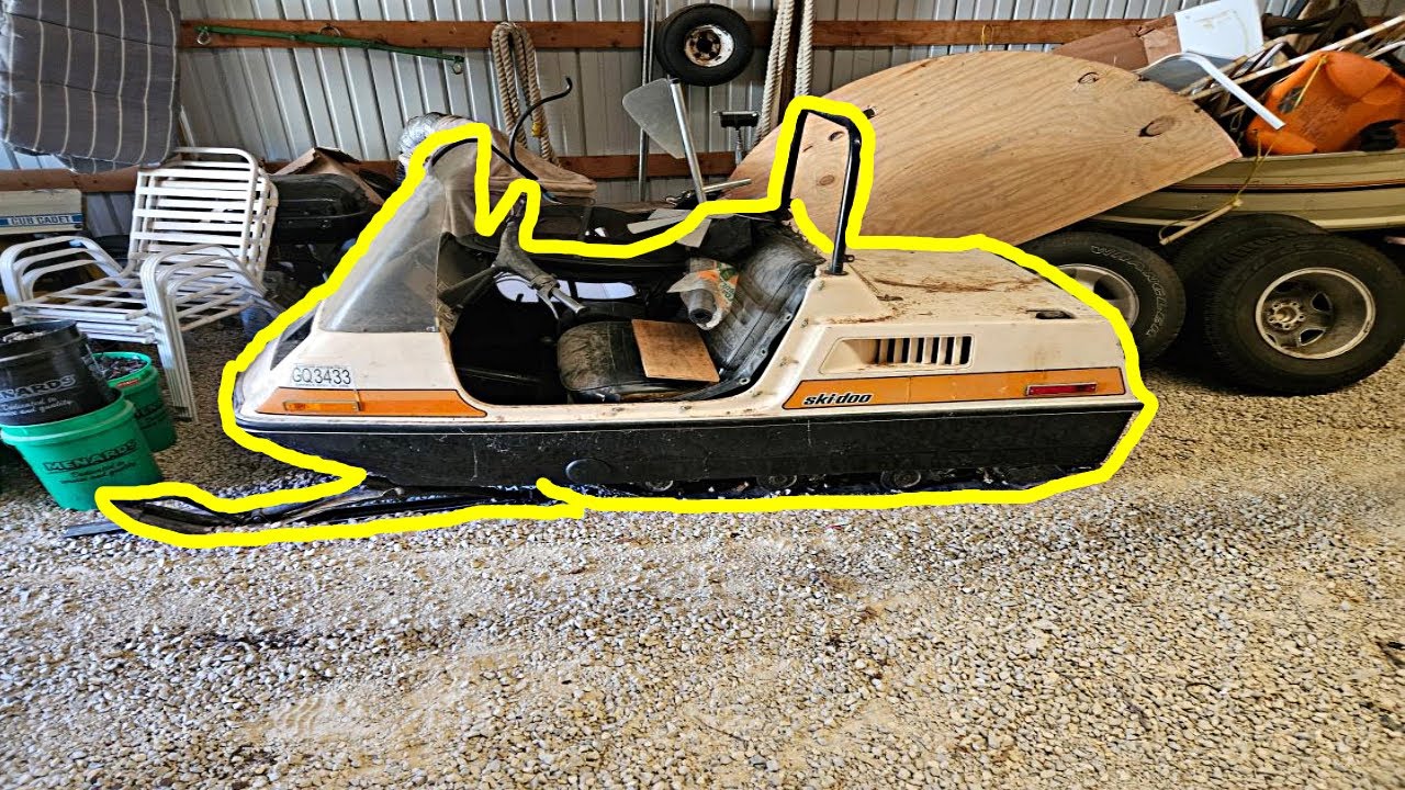 RARE Side By Side Ski Doo Will It Run?