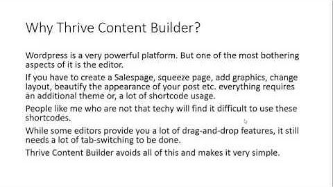 Thrive Content Builder Review - The Best Wordpress Editor Review and Bonus