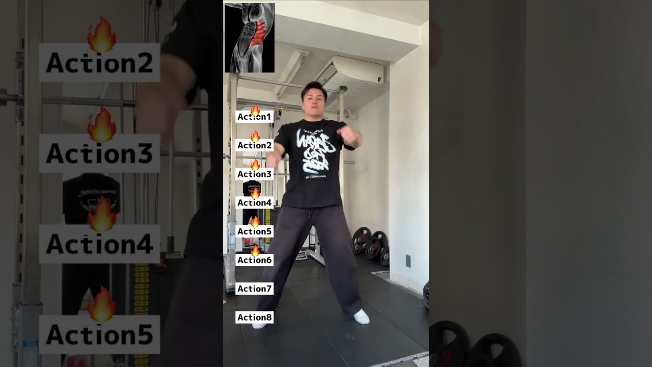 簡単に腹筋を引き締めるトレーニングTraining to tighten your abdominal muscles easily #training #exercise