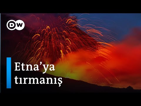 Video: 2020 Giro d'Italia için Etna Dağı'nın 2.850 metrelik zirvesine çakıl zaman denemesi