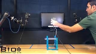 Visual Servoing for Vison-Based Human Grasp Study