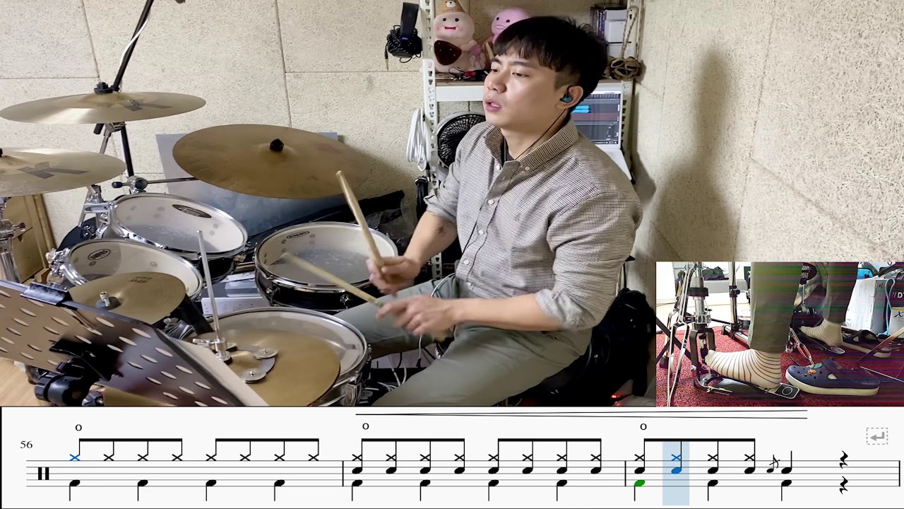 [겨울왕국 OST]  Frozen - Let It Go (렛잇고) 드럼, 악보 (Drum Cover, Score)