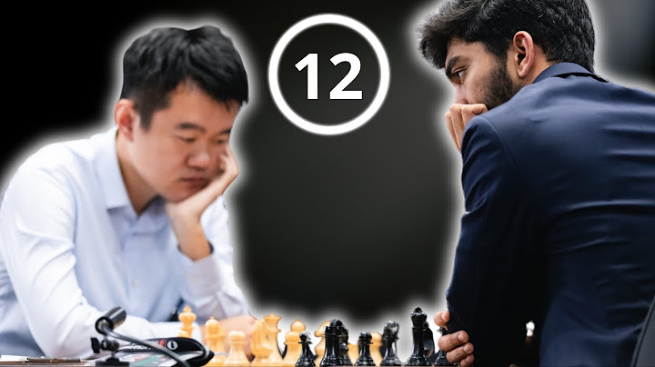 Ding vs Gukesh | Campeonato Mundial de Ajedrez 2024 | Partida 12