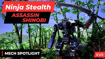 How Good Is Stealth + Melee? - Assassin Shinobi From Yet Another Stupid Hero - MW5 MECH SPOTLIGHT
