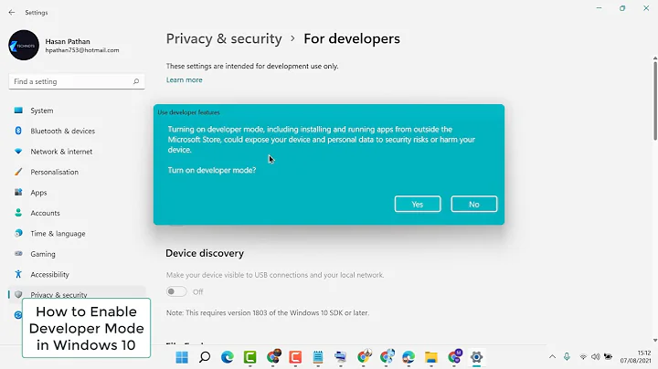 How to Enable Developer Mode in Windows 10/11