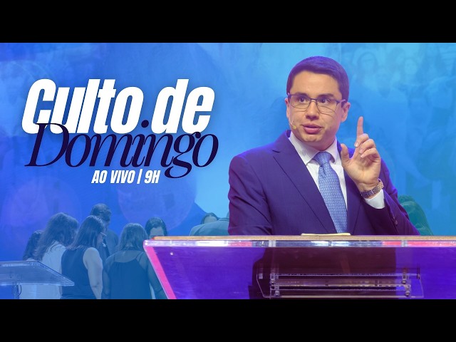 11/10 - Culto da Manhã Ao Vivo | Pr. Raphael Abdalla –  PIB Guarapari