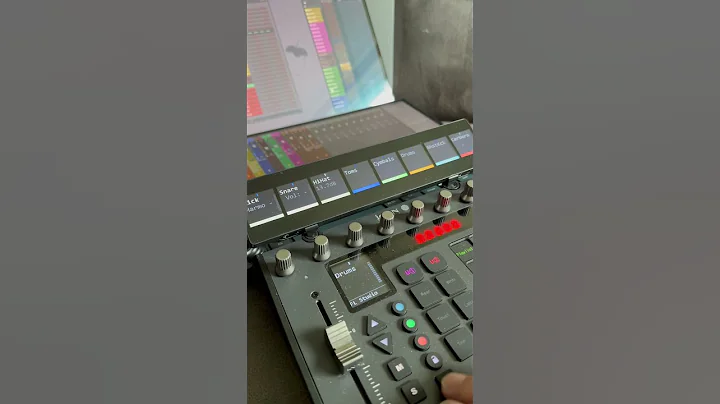 ICON V1-M, P1-M and P1 Nano - Coloured Scribble Strips with FL Studio