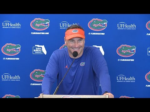 ufr Florida Football: Dan Mullen Press Conference 8-15-18