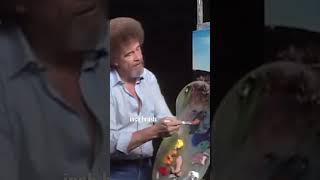 Bob Ross uses a 1-inch brush to show you how to make a happy little tree. #paintlikebobross