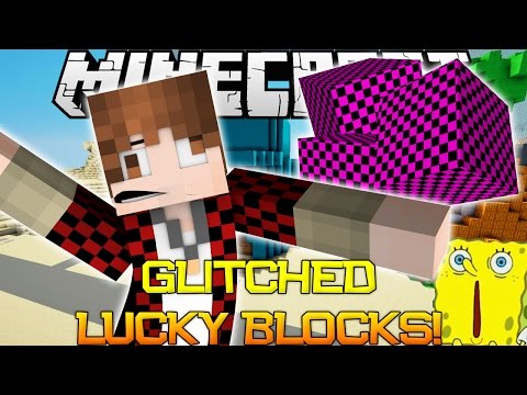 GLITCHED MINECRAFT LUCKY BLOCKS in Bikini Bottom - Spongebob Challenge MINI-GAME! (PVP Challenge) - GLITCHED MINECRAFT LUCKY BLOCKS in Bikini Bottom - Spongebob Challenge MINI-GAME! (PVP Challenge)