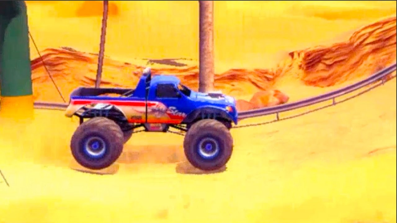 OFFROAD LEGENDS SAHARA ADVENTURE FREE GAME APP WITH REALISTIC MONSTER TRUCK ON CHALLENGING TRACKS