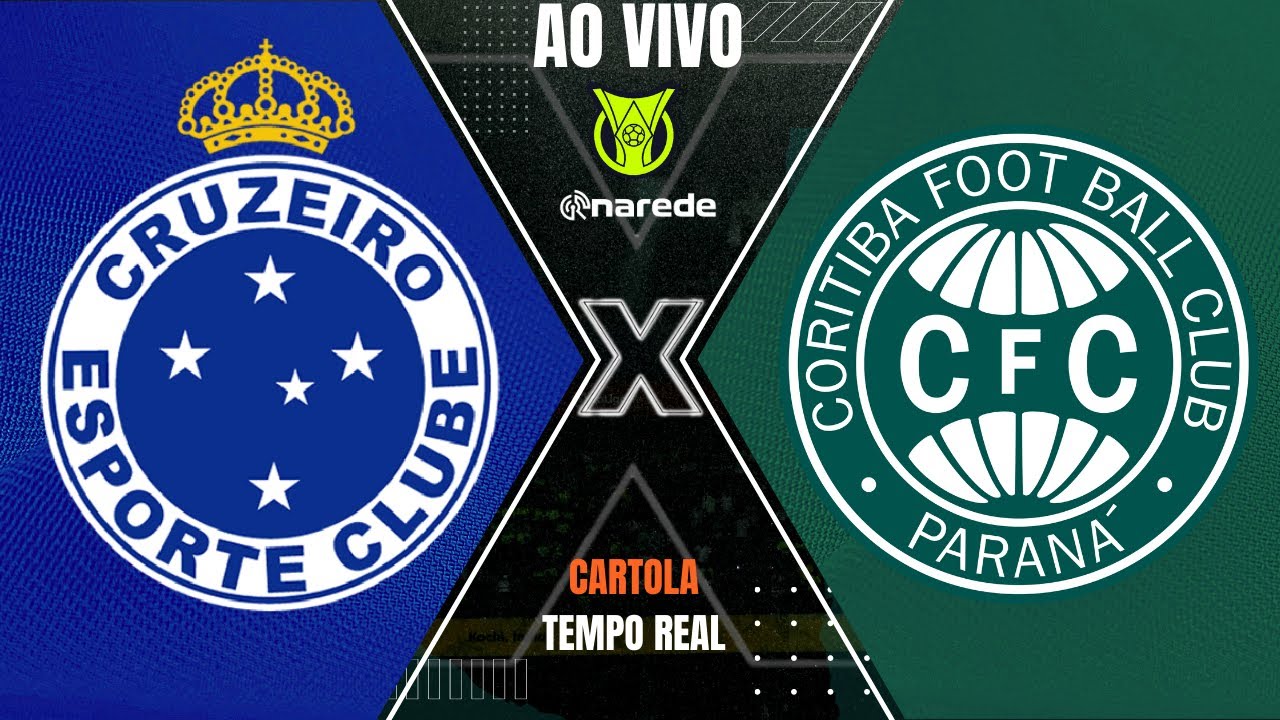 Coritiba x Cruzeiro ao vivo: como assistir online e transmissão na TV do  jogo do Brasileirão - Portal da Torcida