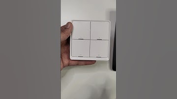 Tuya - 4 Button Smart Scene Switch #homeassistant #homeautomation #smarthome #zigbee