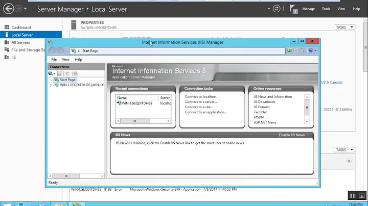 IIS 8.5 and FTP Web server Step By Step