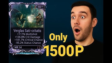 GOD ROLL Verglas Riven for Sale! 🔥 INSANE Crit Build | Only 1500P | Warframe Riven Market