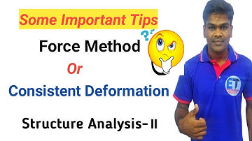 #5 Force Method For Indeterminate  Structure || Structure Analysis-2 | In Nepali by Harishwar Pandit