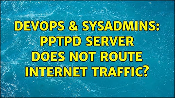 DevOps & SysAdmins: pptpd server does not route internet traffic?