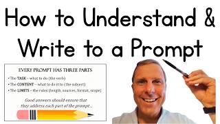Analyzing and Writing to a Prompt