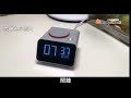 HOmtime C1mini多功能鬧鐘/時鐘 雙USB充電座 電子鐘 product youtube thumbnail