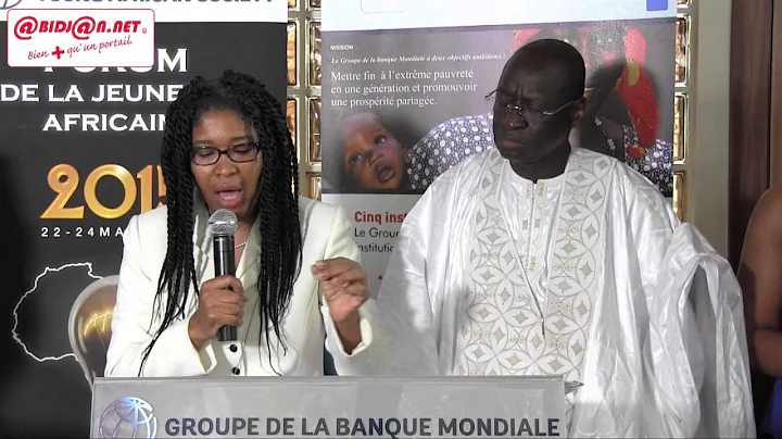 Forum de la jeunesse africaine  Abidjan: le mot de...
