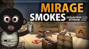 CS2 - Essential Mirage Smokes (2025)